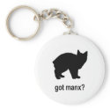 Got Manx? keychains