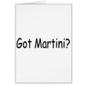 Got Martini cards