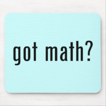 got math? mouse pads