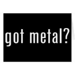 got metal? cards