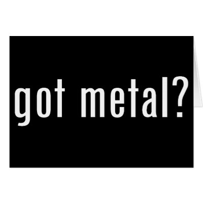 got metal? card by gottees
