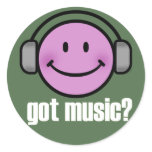 GOT MUSIC SMILE stickers