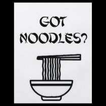 Got Noodles? flyers