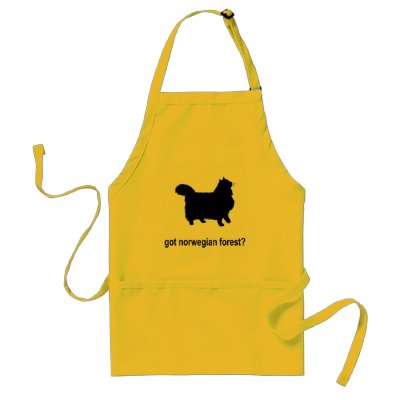 Got Norwegian Forest? Aprons by catwiregifts