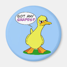 Got ny grapes? refrigerator magnet