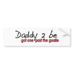 Got One Past The Goalie bumper stickers