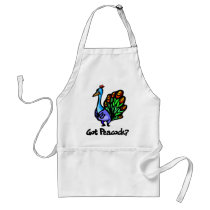 Got Peacock Aprons