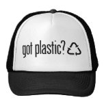 got plastic? Recycling Sign Mesh Hat