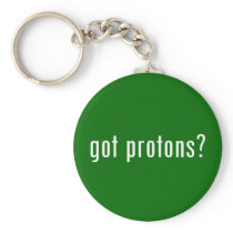 got protons? key chain