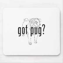 Got Pug Mouse Mats