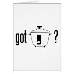 Got Rice? (cooker) cards