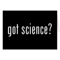 got science? cards