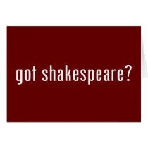got shakespeare?