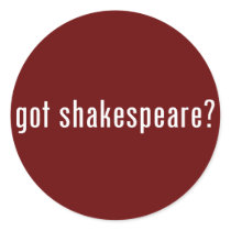 got shakespeare?