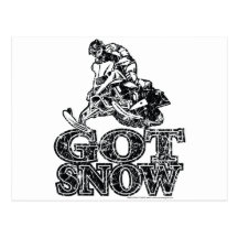 Got-Snow-Distressed Postcards