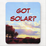 GOT SOLAR? mousepad