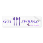 Got Spoons? Bumper Stickers