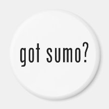 got sumo? fridge magnets