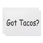 Got Tacos invitations