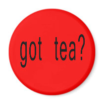 Got Tea? T-shirts, Hoodies, Ball Caps Fridge Magnets