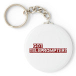 got teleprompter key chain