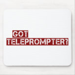 got teleprompter mousepads