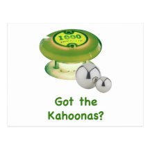 Got the Kahoonas Pinball Postcards