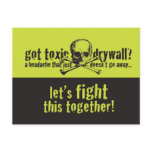 Got Toxic Drywall? postcards