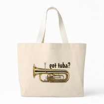 got tuba? tote bags