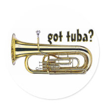 got tuba? sticker