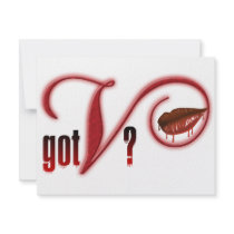 Got V - Vampire Blood Personalized Announcement