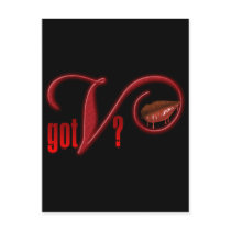 Got V - Vampire Blood Postcard