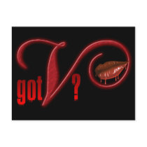 Got V - Vampire Blood Post Card
