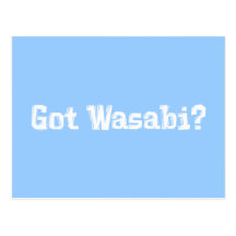 Got Wasabi Gifts Postcard