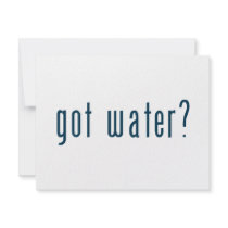 got water custom announcements
