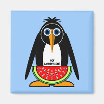 got watermelon fridge magnet