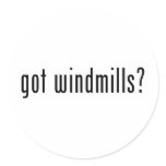 got windmills? sticker