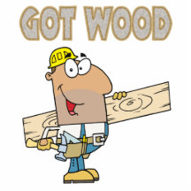 got wood carpenter humour funny design photo cut out