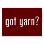 got yarn? cards