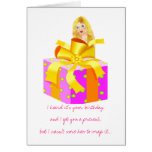 Got you a Gift- Adult cards