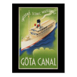 Gota Canal Sweden Post Card