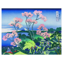 Goten-Yama Hill Hokusai Flyer Design