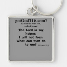 gotGod316.com Keychains