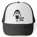 Goth Emo Girl hats