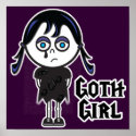 Goth Emo Girl posters