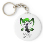 Goth Fairy Keychain