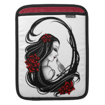 Goth Girl Sleeve For iPads