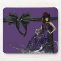 goth girl mousepad