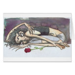 Goth Girl with Rose