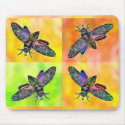 Goth Moth 4 mousepad